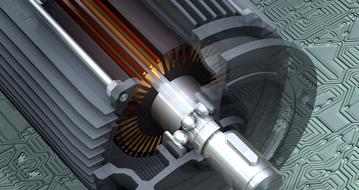 ball bearings motor