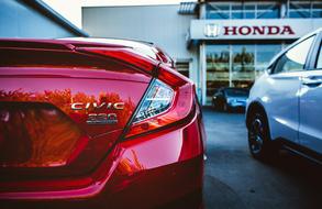 Red Car civic