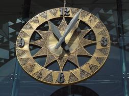 gold Clock Pointer