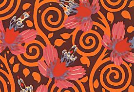 abstract background vintage red orange