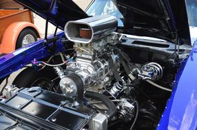 Engine Racing car