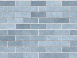 blue brick wall background