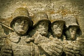 Monument Stone National soldiery