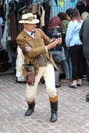 Punk Steampunk man