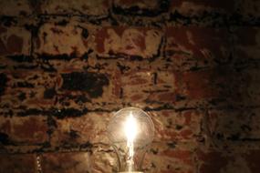 Wall and Light Bulb