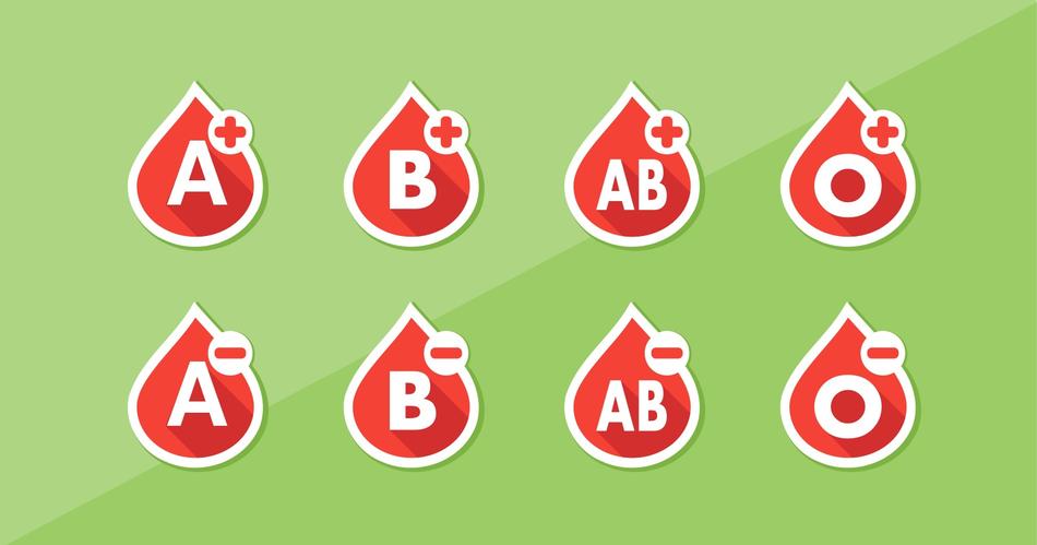 blood type list health drawing