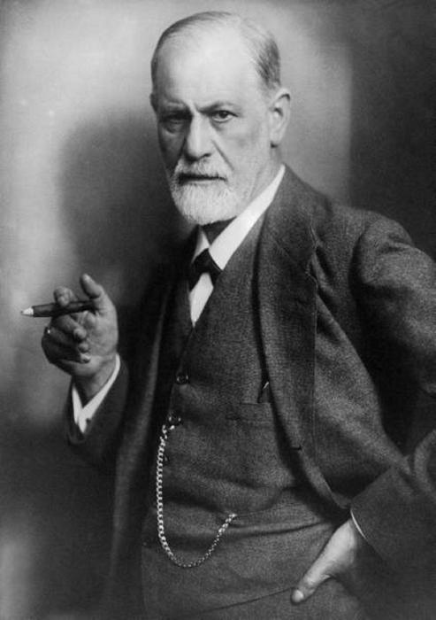 portrait of Sigmund Freud