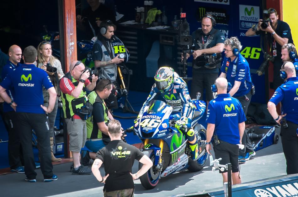 Valentino Rossi Pit