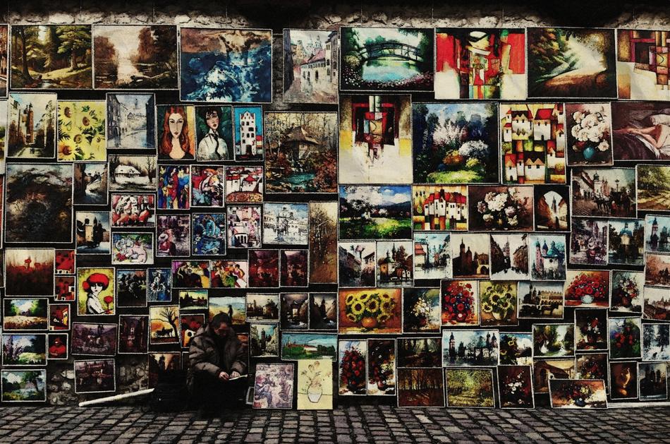 exhibition of street artists