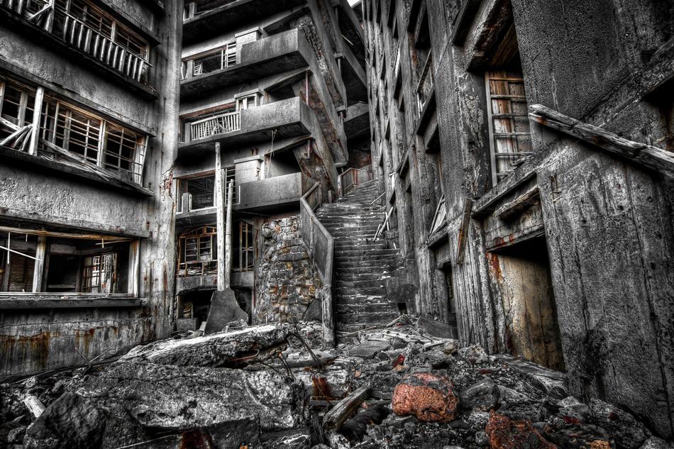 abandoned mine in japan