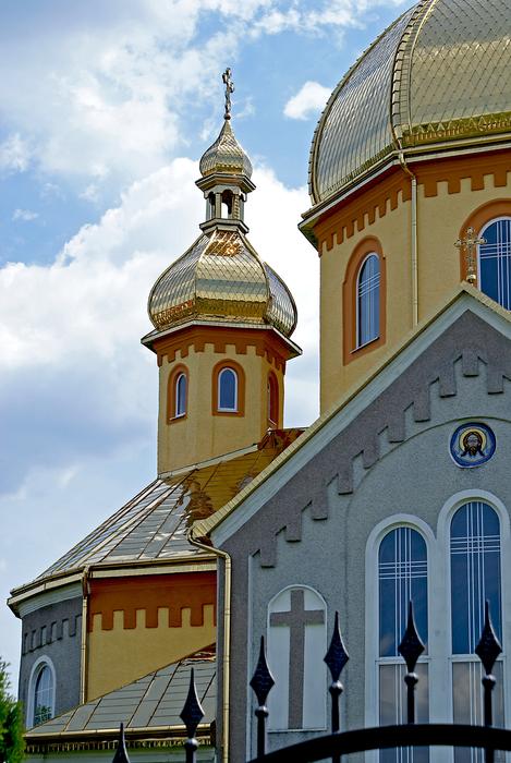 Orthodox Church in the village of Shegini, Ukraine