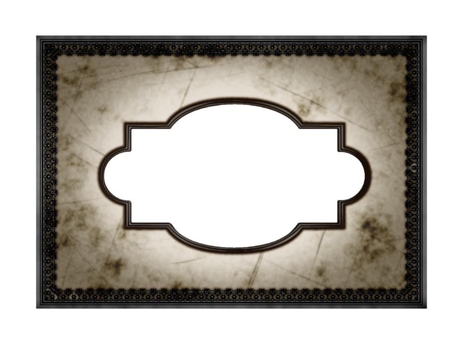 picture frame on white background