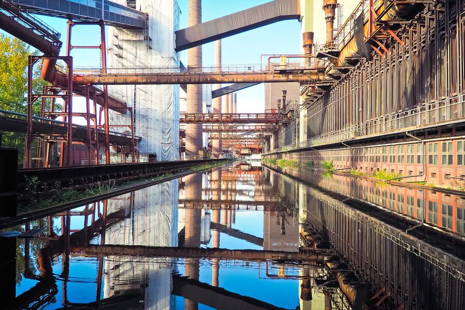 Bill Zeche Zollverein and water