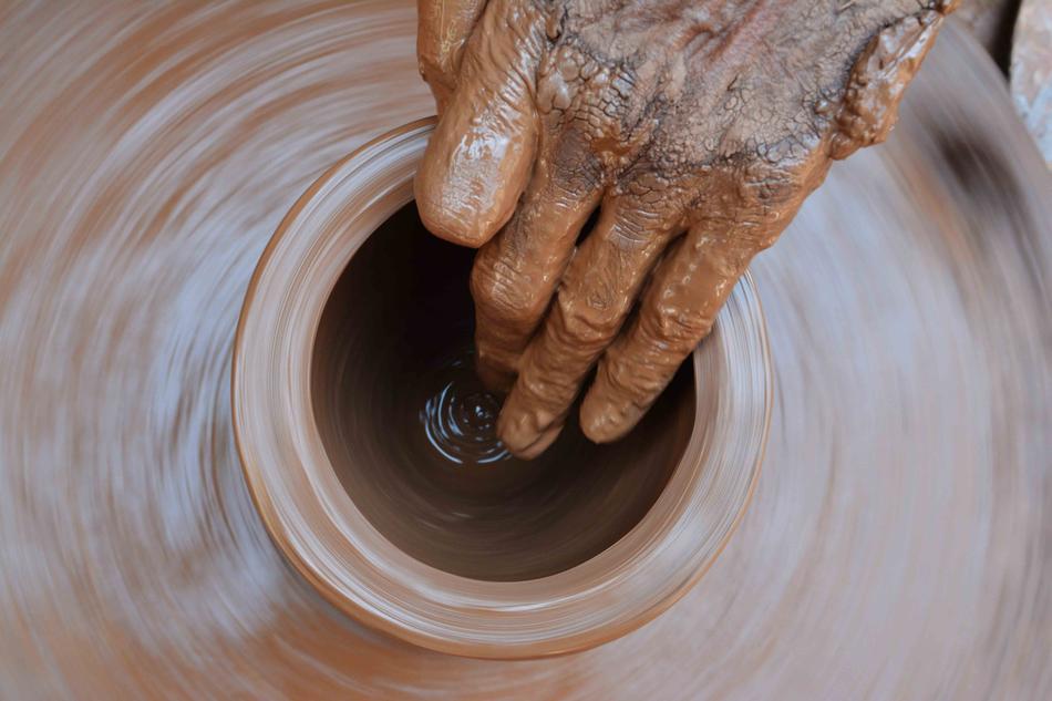 pottery work
