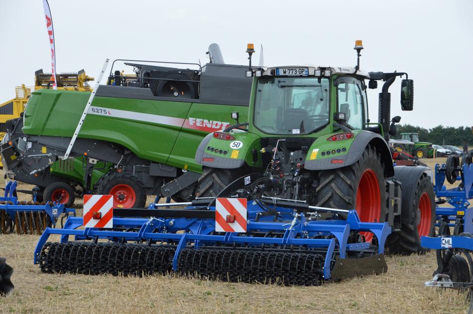 Tractor Agriculture Vehicle on field
