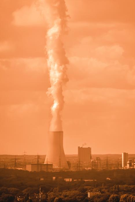 Cooling Tower Smoke