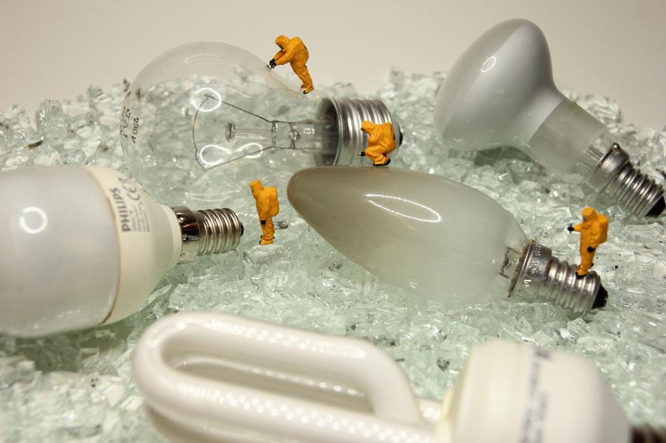 Recycling Lamps Miniature