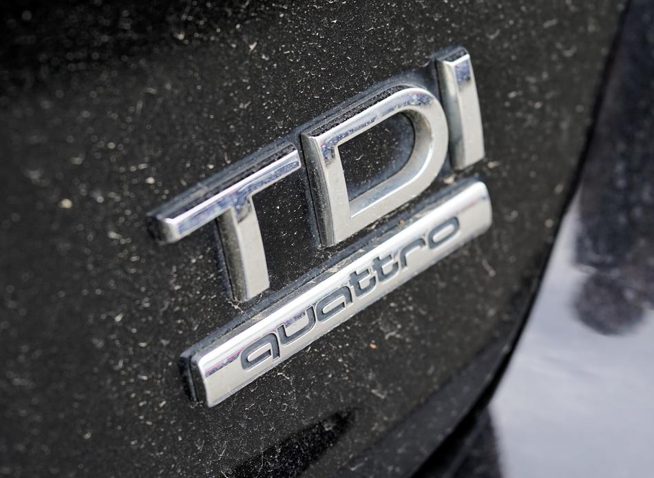Diesel Tdi logo on a car