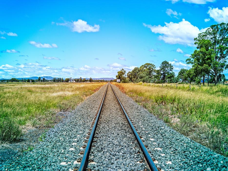 Train Tracks Colour