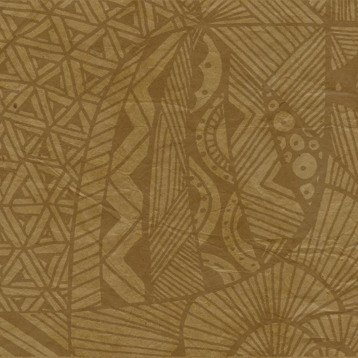 pattern on brown paper