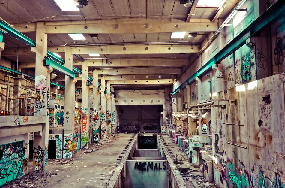 old ruin space