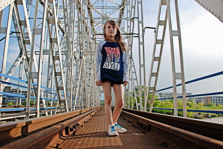 bridge Steel Girl