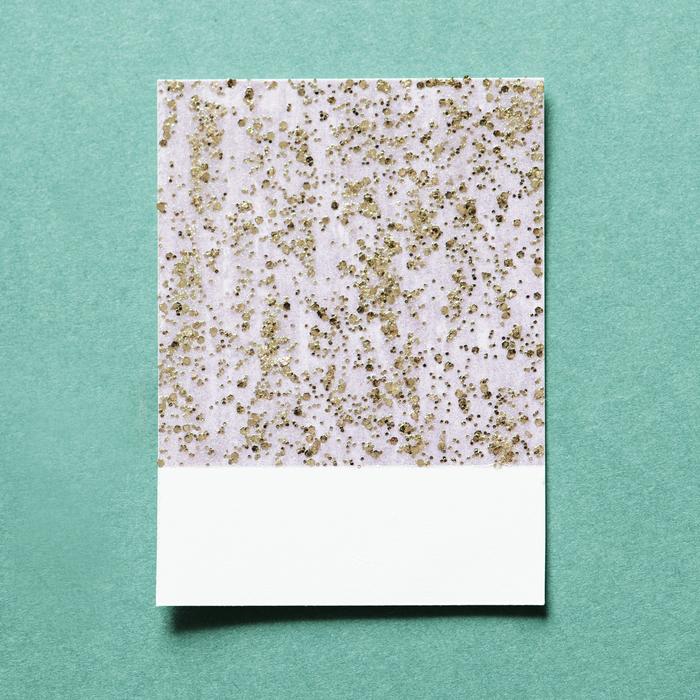 Abstract Card green wall