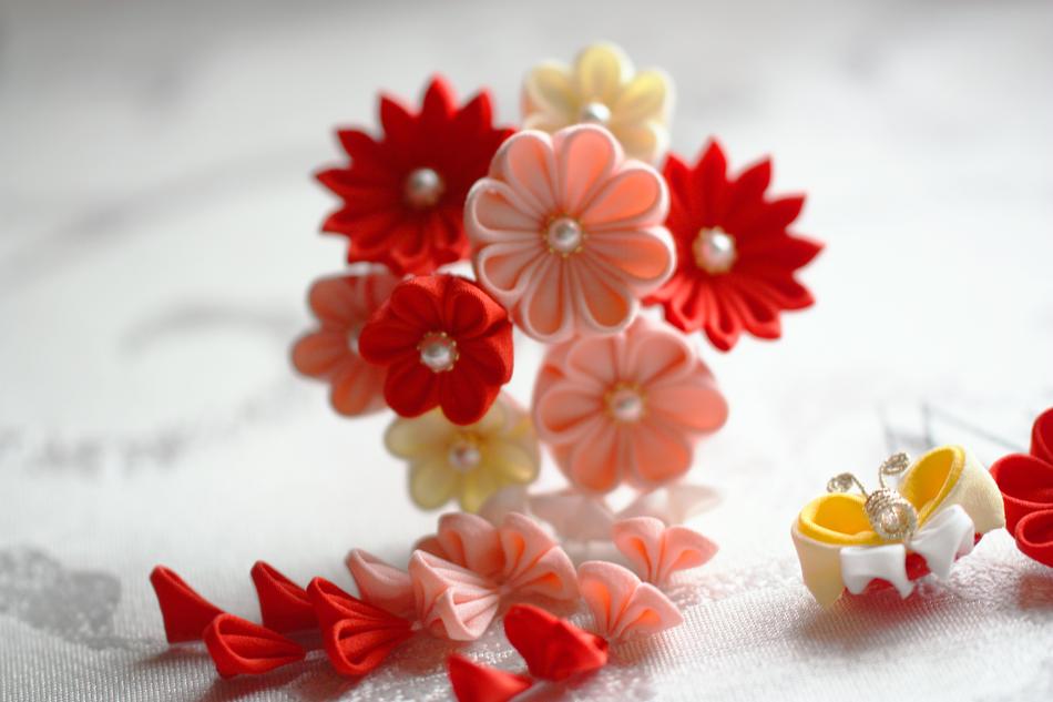 Kanzashi Hair Ornaments
