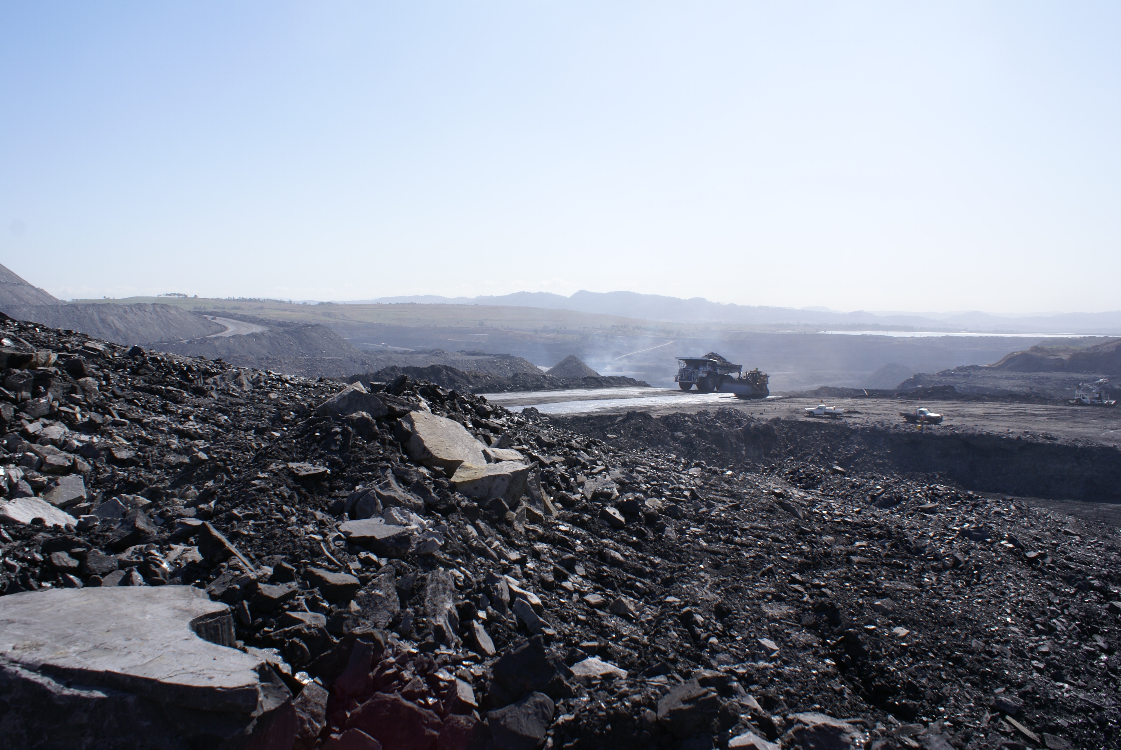 Remote mining. Mining waste.