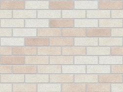 photo of decorative beige brick wall