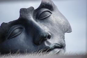 Art Work stone face