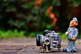 Mechanic Screwdrivers Carburetor man
