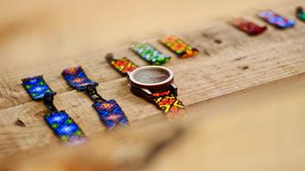 bracelets for wrist Watch, Huichol, traditional Mexican Craft
