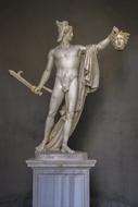 marble statue in the Vatican Museum