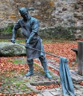 worker Bronze Statue