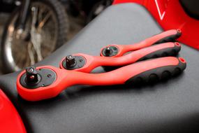 Wrench Tools red