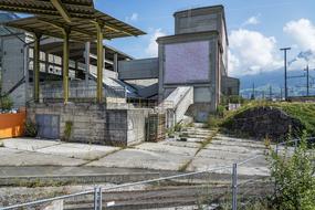 ruin Abandoned Factory Building