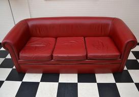 Chair Seat Sofa red