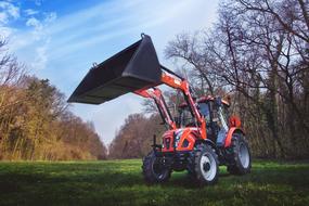 Ursus Tractor Machine red