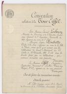 Eiffel Tower Former Official document