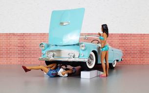 Model Car Ford dolls