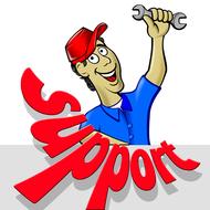 support comic figure man drawing