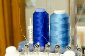 blue thread