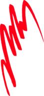 red splash lines drawing