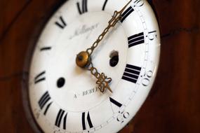 Clock Tips Old retro