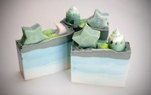 design of homemade soap