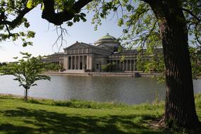 Museum Of Science And Industry on riverside, usa, illinois, chicago