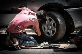 Labor Car Mechanic