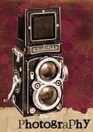 photography vintage camera antique drawing
