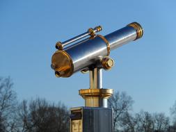 Telescope Technical grey gold